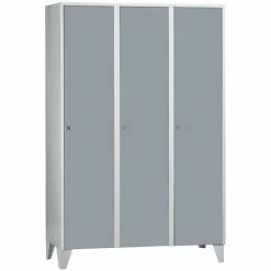 Wolf Schließfachschrank Mit Füßen - HxBxT 1850 X 1200 X 500 Mm, 3 Fächer, 7 Wolf Schließfachschrank Mit Füßen - HxBxT 1850 X 1200 X 500 Mm, 3 Fächer, -WOLF Geschäft 15623297 4