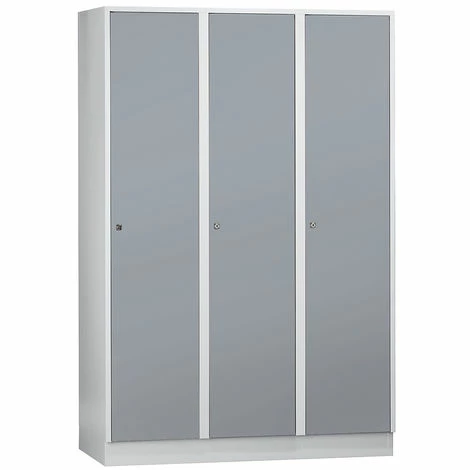 Wolf Schließfachschrank Mit Sockel - HxBxT 1800 X 1200 X 500 Mm, 3 Fächer, 4 Wolf Schließfachschrank Mit Sockel - HxBxT 1800 X 1200 X 500 Mm, 3 Fächer, – Bild 4