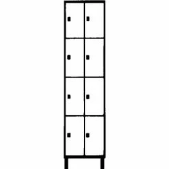 Wolf Stahlspind - Mit Bodensockel, 8 Fächer, 300 Mm, Lichtgrau / Silbergrau 6 Wolf Stahlspind - Mit Bodensockel, 8 Fächer, 300 Mm, Lichtgrau / Silbergrau -WOLF Geschäft 15623310 3