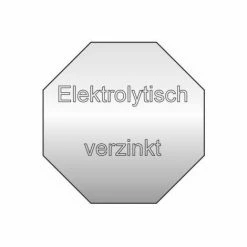 Wolf Verzinkung, Elektrolytisch - Für Den Einsatz In Feuchträumen - Mehrpreis Je