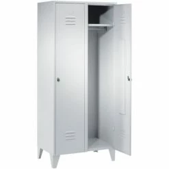 Wolf Stahlspind Mit Stollenfüßen, Abteile Schrankhoch - Vollwandtüren, 9 Wolf Stahlspind Mit Stollenfüßen, Abteile Schrankhoch - Vollwandtüren, -WOLF Geschäft 15630268 5