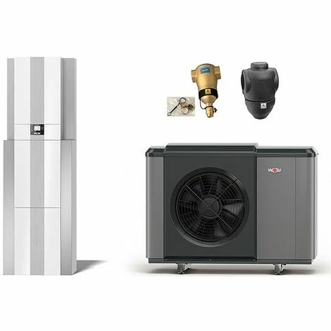 WOLF Wärmepumpen-Center-Paket CHC-Monoblock 07/200-35 Inklusive CHA07/400V, Warmwasserspeicher, Reihenpufferspeicher, Bedienmodul + Zubehör - 9146838W02 1 WOLF Wärmepumpen-Center-Paket CHC-Monoblock 07/200-35 Inklusive CHA07/400V, Warmwasserspeicher, Reihenpufferspeicher, Bedienmodul + Zubehör - 9146838W02