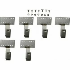 WOLF Falzziegel-Haken Aluplus Set A 6 Stück, 6mm