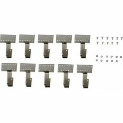 WOLF Falzziegel-Haken Aluplus Set A 10 Stück, 6mm