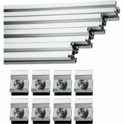 WOLF Montageschienen Aluplus 4 Er Set, Hochkant