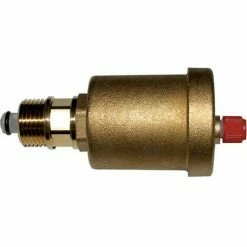 WOLF Entlüftungsventil 1/2" AG Absperrautomat,f.Stahl,Guss,Gas H.K