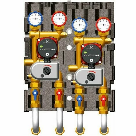 WOLF Mischerkreisgruppe Mit Umwälzpumpe Für Hoch- Und Niedertemperaturkreise 1 WOLF Mischerkreisgruppe Mit Umwälzpumpe Für Hoch- Und Niedertemperaturkreise