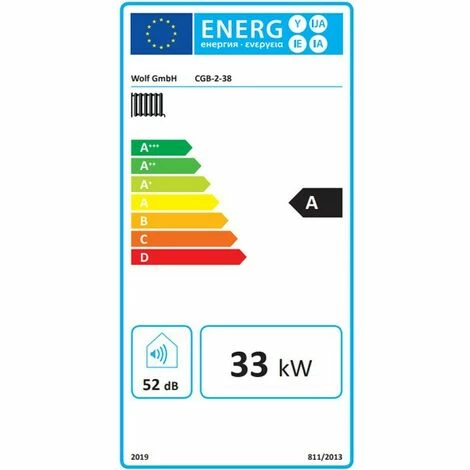 WOLF ComfortLine Gasbrennwert-Heiztherme CGB-2-38, Mit Hocheff. Heizkreispumpe 2 WOLF ComfortLine Gasbrennwert-Heiztherme CGB-2-38, Mit Hocheff. Heizkreispumpe – Bild 2