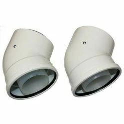 WOLF Bogen 45Grad D= 125/80, 2600527