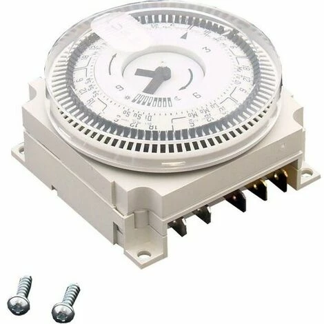 WOLF Analogschaltuhr M. Tages-/Wochenprogramm, 2733018 1 WOLF Analogschaltuhr M. Tages-/Wochenprogramm, 2733018