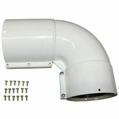 WOLF Abgasrohrbogen DN63/96 90Gr Weiß Für Heizthermen, 2600404 1 WOLF Abgasrohrbogen DN63/96 90Gr Weiß Für Heizthermen, 2600404