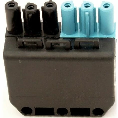 WOLF Buchse 6-polig, Schwarz-blau Für BVG-Lambda 15-40, 2744804 1 WOLF Buchse 6-polig, Schwarz-blau Für BVG-Lambda 15-40, 2744804
