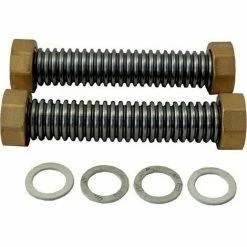 WOLF Edelstahl-Wellschlauchset 127mm F. Niedertemperaturkreis, 2070733