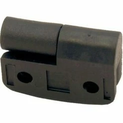 WOLF Türscharnier Links 190Gr Schwarz, Für BPH, 3490258