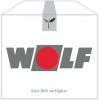 WOLF Verkleidung Oben Rechts Weiß, Für MKS-140, PG30, 8907158