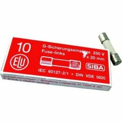 WOLF Sicherung Fein 4A Flink 250V 5x20mm Für CGB-2, PG012