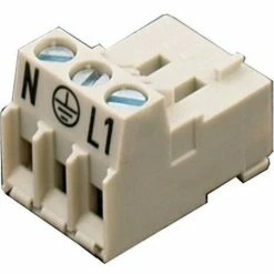 WOLF Gegenstecker 3-polig Grau Für CGG-2/CGG-2K, PG016
