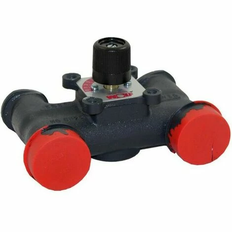 WOLF 4-Wege-Mischer H-Ausführung Aus Grauguss, PG074 1 WOLF 4-Wege-Mischer H-Ausführung Aus Grauguss, PG074