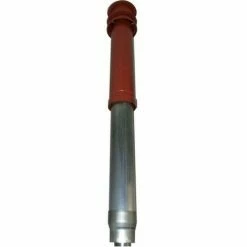 WOLF Luft-/Abgasrohr Für Senkrechte Dachdurchführung Rotbraun