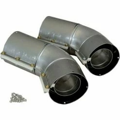 WOLF Bogen 45 Grad F.Luft-/Abgasrohr, 2 St., Zubeh. F.GG-EK