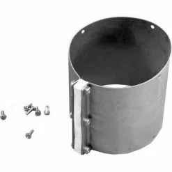 WOLF Schelle Luftrohr D=96 44mm Br F Verb. Rohr/Bög.