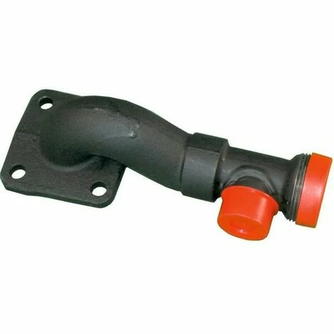 WOLF Rücklaufrohr M. Gussbogen Flachd Für Gaskessel -35kW, 2410115 1 WOLF Rücklaufrohr M. Gussbogen Flachd Für Gaskessel -35kW, 2410115