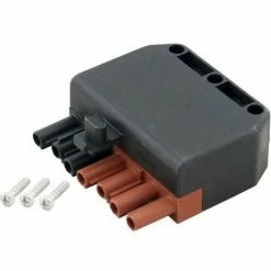 WOLF Steckerteil 7-Polig,schw./braun Brennerstecker, 2794028