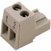 WOLF Gegenstecker Grau 2-polig 2794061