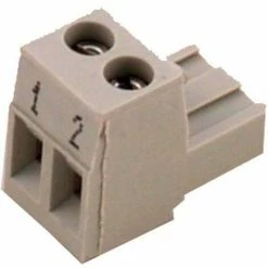 WOLF Gegenstecker Grau 2-polig 2794061