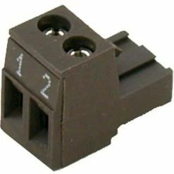 WOLF Gegenstecker Braun 2-polig 2794064