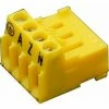 WOLF Gegenstecker Gelb 4-pol. Rast5 2794074