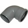 WOLF Ansaugrohr Gebogen DN110 87Gr Für Pellevent-m, Aus PP, 2800637