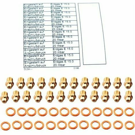 WOLF Umrüstsatz für GU-1-18/GG1-18/24 Erdgas LL/E WOLF Umrüstsatz Für GU-1-18/GG1-18/24 Erdgas LL/E -WOLF Geschäft 30965187 1