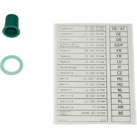 WOLF Umrüstsatz Für TGB-60 Von Erdgas LL Auf Erdgas E, 8602312 1 WOLF Umrüstsatz Für TGB-60 Von Erdgas LL Auf Erdgas E, 8602312