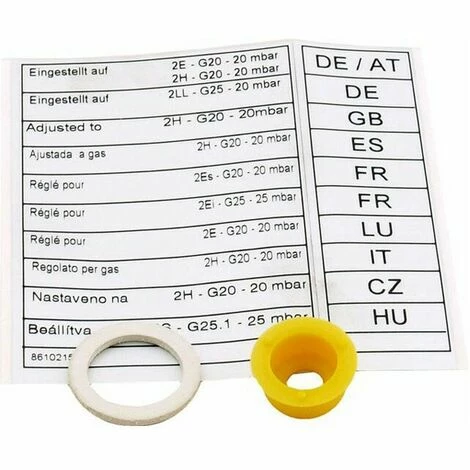 WOLF Umrüstsatz Von Erdgas LL Auf Erdgas E, 8600863 1 WOLF Umrüstsatz Von Erdgas LL Auf Erdgas E, 8600863