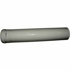 WOLF LAS-Luft-/Abgasrohr DN 60/100, Gerade 2000mm, 2651674