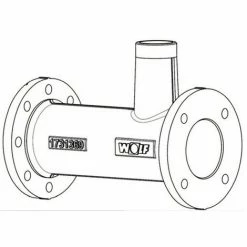 WOLF Anschlussrohr DN 100 Für MGK-2 800-1000