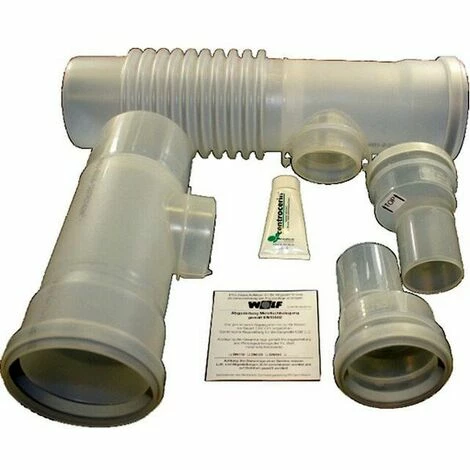 WOLF Erweiterungsbausatz 2 DN110 Für Mehrfachbelegung, Raumluftunabh. 1 WOLF Erweiterungsbausatz 2 DN110 Für Mehrfachbelegung, Raumluftunabh.