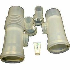 WOLF Erweiterungsbausatz 2 DN125 Für Mehrfachbelegung, Raumluftunabh.