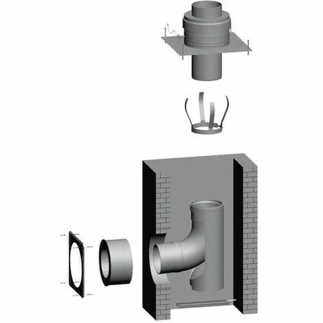 WOLF Schachtbausatz C33x DN 200/200, 2651295 1 WOLF Schachtbausatz C33x DN 200/200, 2651295