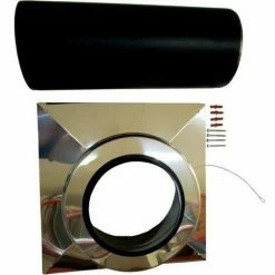 WOLF Schachtabdeckung DN 200 Mit Mündungsrohr, PP, 2651368