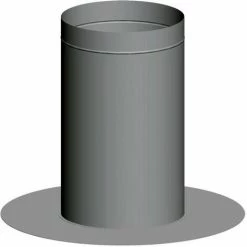 WOLF Flachdachkragen DN 300, Edelstahl, 2651400