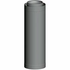 WOLF Luft-/Abgasrohr DN 250/350, Edelstahl/PP 500mm, 2651410