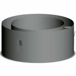 WOLF Wandfutter DN 250, Edelstahl, 2651416