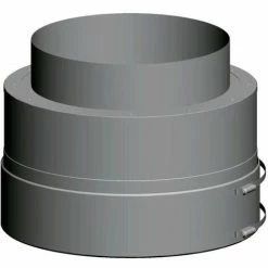 WOLF Mündungsabschluss DN 315/400, Edelstahl/PP 250mm, 2651444