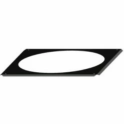 WOLF Mauerblende DN 400, Edelstahl, 2651447