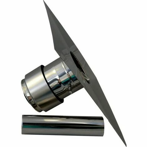 WOLF Schachtabdeckung DN 80/100, Edelstahl, 2651527 1 WOLF Schachtabdeckung DN 80/100, Edelstahl, 2651527