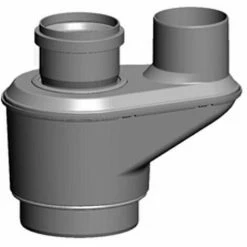 WOLF Anschlussadapter DN 110/160 Auf 2x DN 110, 2651553