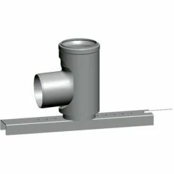 WOLF Stützbogen Aus PP, Für Schachteinbau DN 80, 87Grad