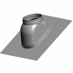 WOLF Dachpfanne DN 160 Schwarz, 2651548